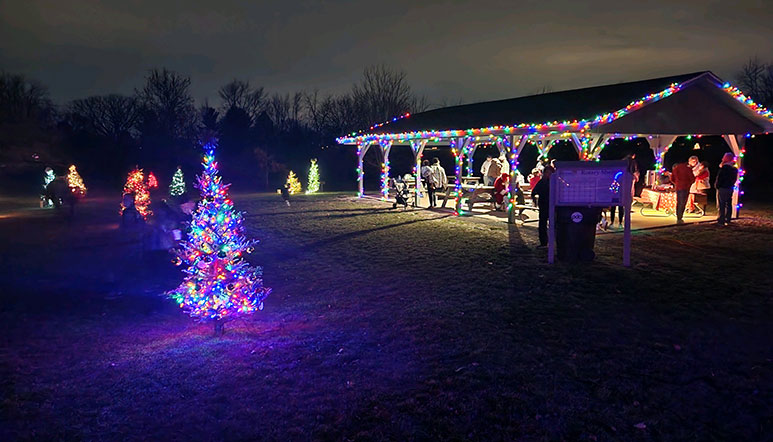 Christmas pavilion